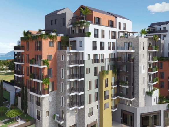 Dvosoban stan 91 m² – Tivat — fotografija 2