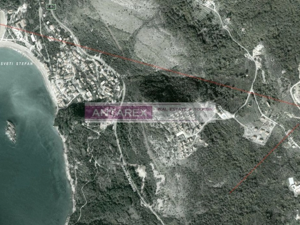 Plac 5.685 m² – Sveti Stefan, Budva — fotografija 8