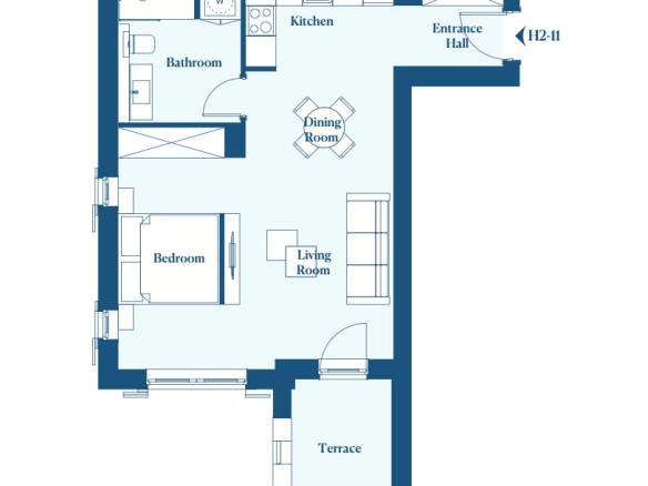 Stan 51 m² – Luštica — fotografija 5