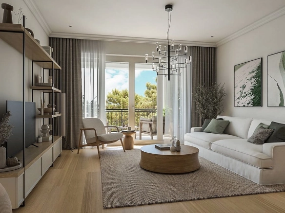 Dvosoban stan 92 m² – Luštica — fotografija 2