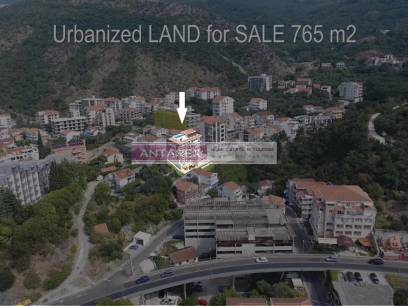 Plac 765 m² – Bečići, Budva — fotografija 8