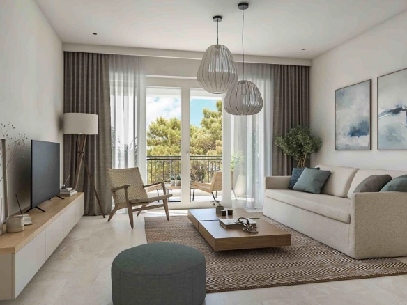 Garsonjera 44 m² – Luštica — fotografija 3